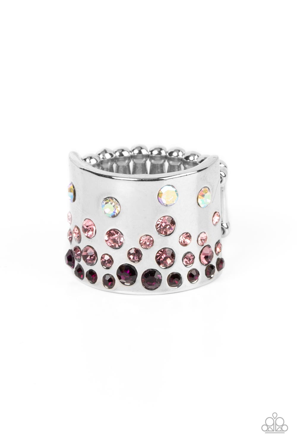 Sizzling Sultry - Purple - VJ Bedazzled Jewelry