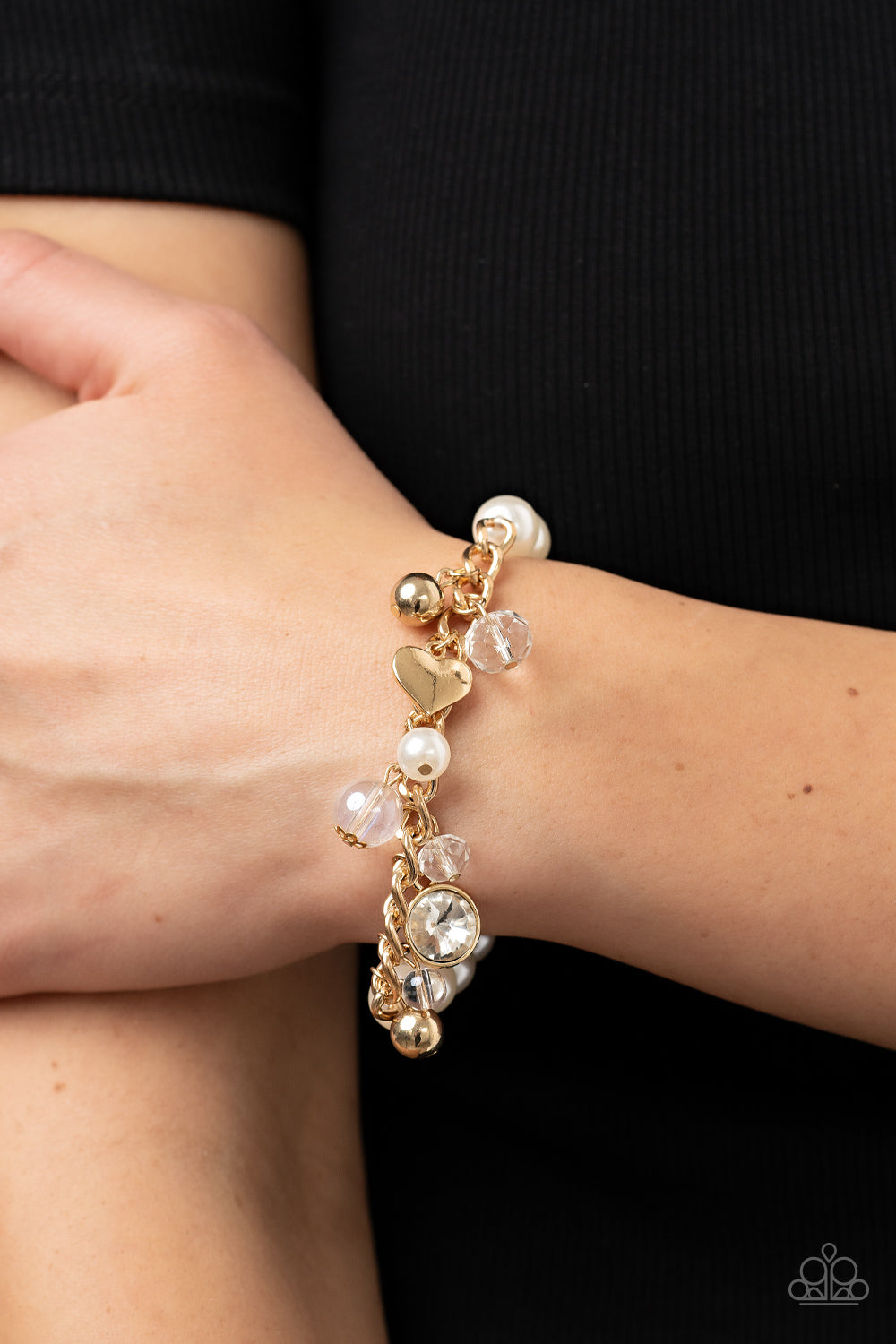 Adorningly Admirable - Gold - VJ Bedazzled Jewelry