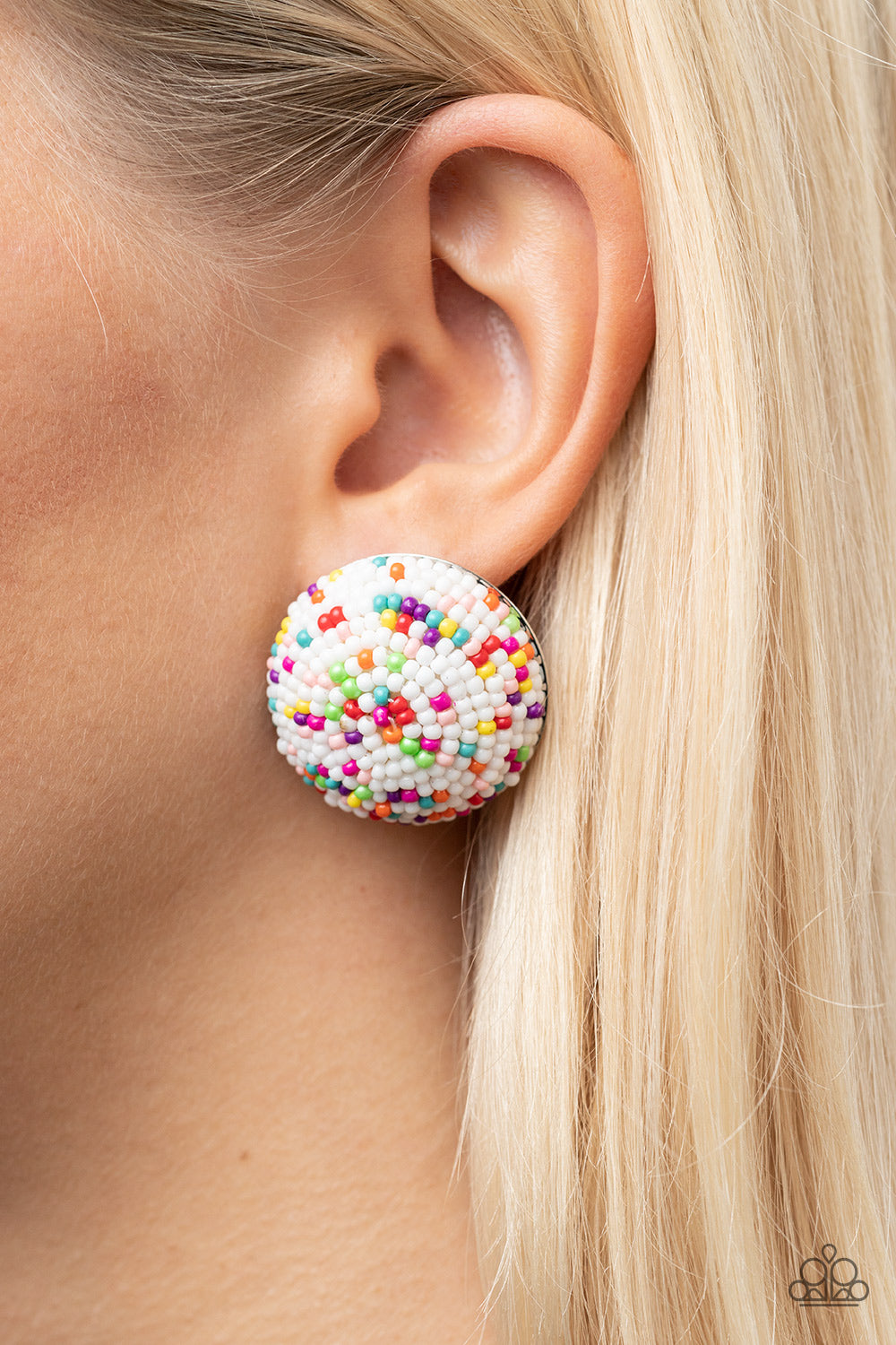 Kaleidoscope Sky - White - VJ Bedazzled Jewelry