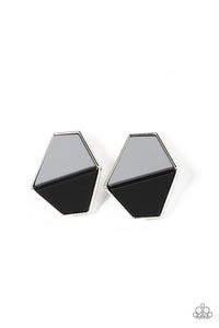 Generically Geometric - Black - Paparazzi Accessoroies - VJ Bedazzled Jewelry