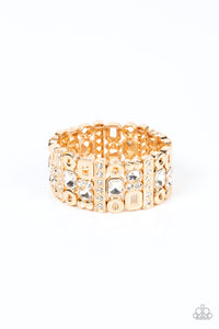 Dynamically Diverse - Gold - VJ Bedazzled Jewelry