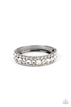 Load image into Gallery viewer, Mega Megawatt - Black - Paparazzi Accessories - VJ Bedazzled Jewelry
