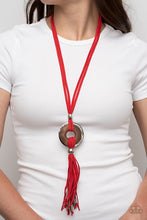 Load image into Gallery viewer, ARTISANS and Crafts - Red- Paparazzi Accessories - VJ Bedazzled Jewelry
