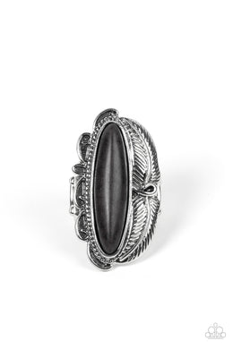 Rural Resort - Black Paparazzi Accessories - VJ Bedazzled Jewelry