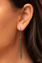 Load image into Gallery viewer, Metallic MESH-Up - Black - Paparazzi Accessories - VJ Bedazzled Jewelry
