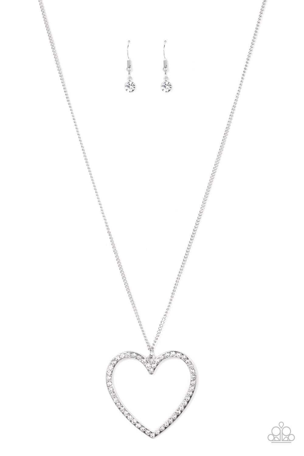 Va-Va-VALENTINE - White - VJ Bedazzled Jewelry