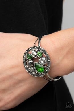 Time to Twinkle - Green - Paparazzi Accessories - VJ Bedazzled Jewelry