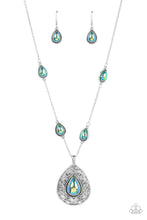 Load image into Gallery viewer, Magical Masquerade - Green- Paparazzi Accessories - VJ Bedazzled Jewelry
