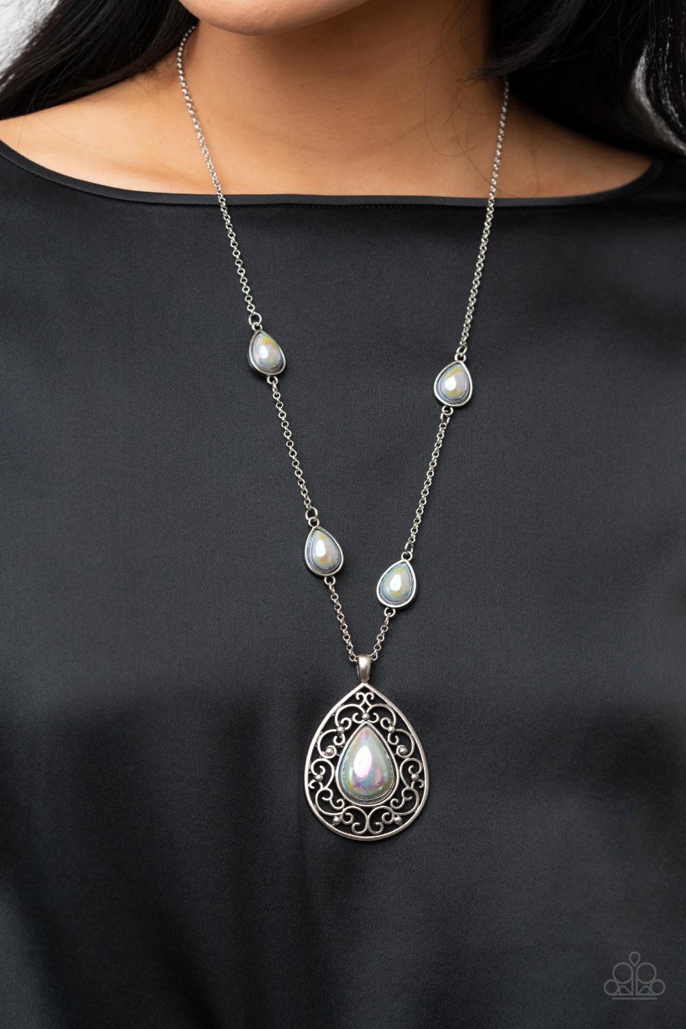 Magical Masquerade - Silver - VJ Bedazzled Jewelry