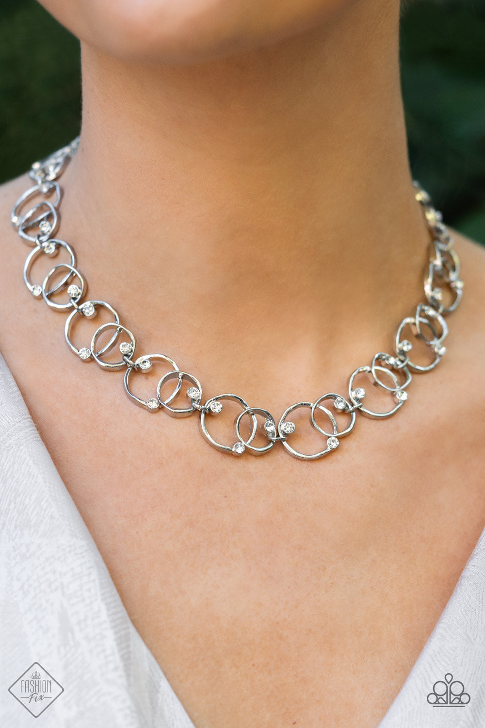 Center of My Universe - White - VJ Bedazzled Jewelry