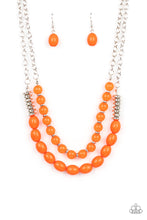 Load image into Gallery viewer, Venetian Voyage - Orange Paparazzi Accessories - VJ Bedazzled Jewelry
