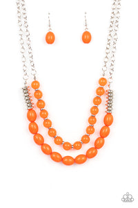 Venetian Voyage - Orange Paparazzi Accessories - VJ Bedazzled Jewelry