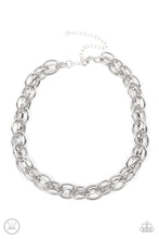 Load image into Gallery viewer, Tough Crowd - Silver- Paparazzi Accessories - VJ Bedazzled Jewelry
