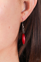 Load image into Gallery viewer, Bohemian Breeze - Red Paparazzi Accessories - VJ Bedazzled Jewelry
