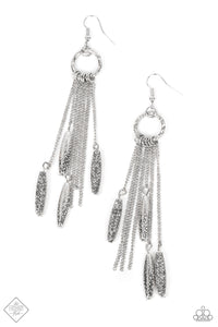 Thrifty Tassel - Silver - VJ Bedazzled Jewelry