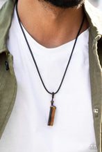 Load image into Gallery viewer, Comes Back Zen-Fold - brown Paparazzi Accessories - VJ Bedazzled Jewelry
