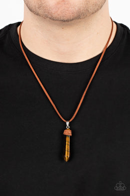Holistic Harmony - Brown Paparazzi Accessories - VJ Bedazzled Jewelry