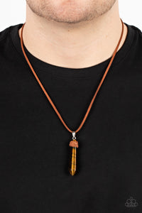 Holistic Harmony - Brown Paparazzi Accessories - VJ Bedazzled Jewelry