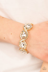 For the Win - Gold - Paparazzi Accessories - VJ Bedazzled Jewelry
