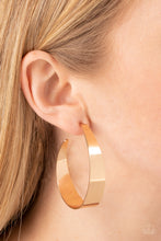 Load image into Gallery viewer, Flat Out Fashionable - Gold- Paparazzi Accessories - VJ Bedazzled Jewelry
