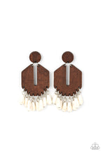 Load image into Gallery viewer, Western Retreat - White - Paparazzi Accessories - VJ Bedazzled Jewelry
