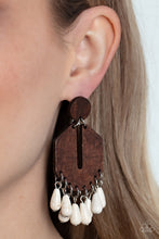 Load image into Gallery viewer, Western Retreat - White - Paparazzi Accessories - VJ Bedazzled Jewelry
