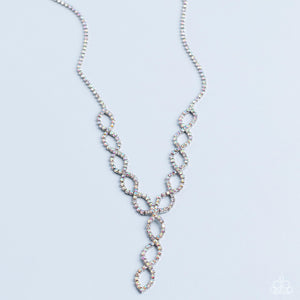 Infinitely Icy - Multi- Paparazzi Accessories - VJ Bedazzled Jewelry
