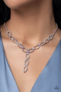 Infinitely Icy - Multi- Paparazzi Accessories - VJ Bedazzled Jewelry