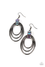 Load image into Gallery viewer, Intergalactic Glamour - Black- Paparazzi Accessories - VJ Bedazzled Jewelry
