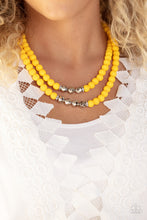 Load image into Gallery viewer, Summer Splash - Yellow - Paparazzi Accessories - VJ Bedazzled Jewelry
