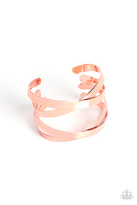 Industrial Imagination - Copper - Paparazzi Accessories - VJ Bedazzled Jewelry