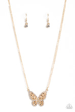 Load image into Gallery viewer, Baroque Butterfly - Gold - VJ Bedazzled Jewelry
