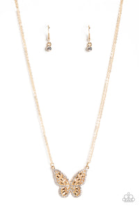 Baroque Butterfly - Gold - VJ Bedazzled Jewelry