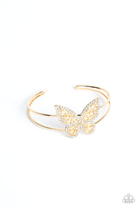 Butterfly Bella - Gold - VJ Bedazzled Jewelry