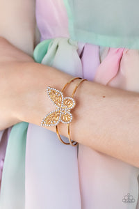 Butterfly Bella - Gold - VJ Bedazzled Jewelry