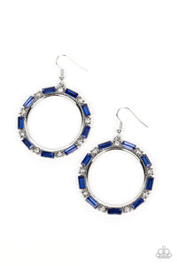 Gritty Glow - Blue Paparazzi Accessories - VJ Bedazzled Jewelry
