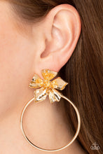 Load image into Gallery viewer, Buttercup Bliss - Gold - Paparazzi Accessories - VJ Bedazzled Jewelry

