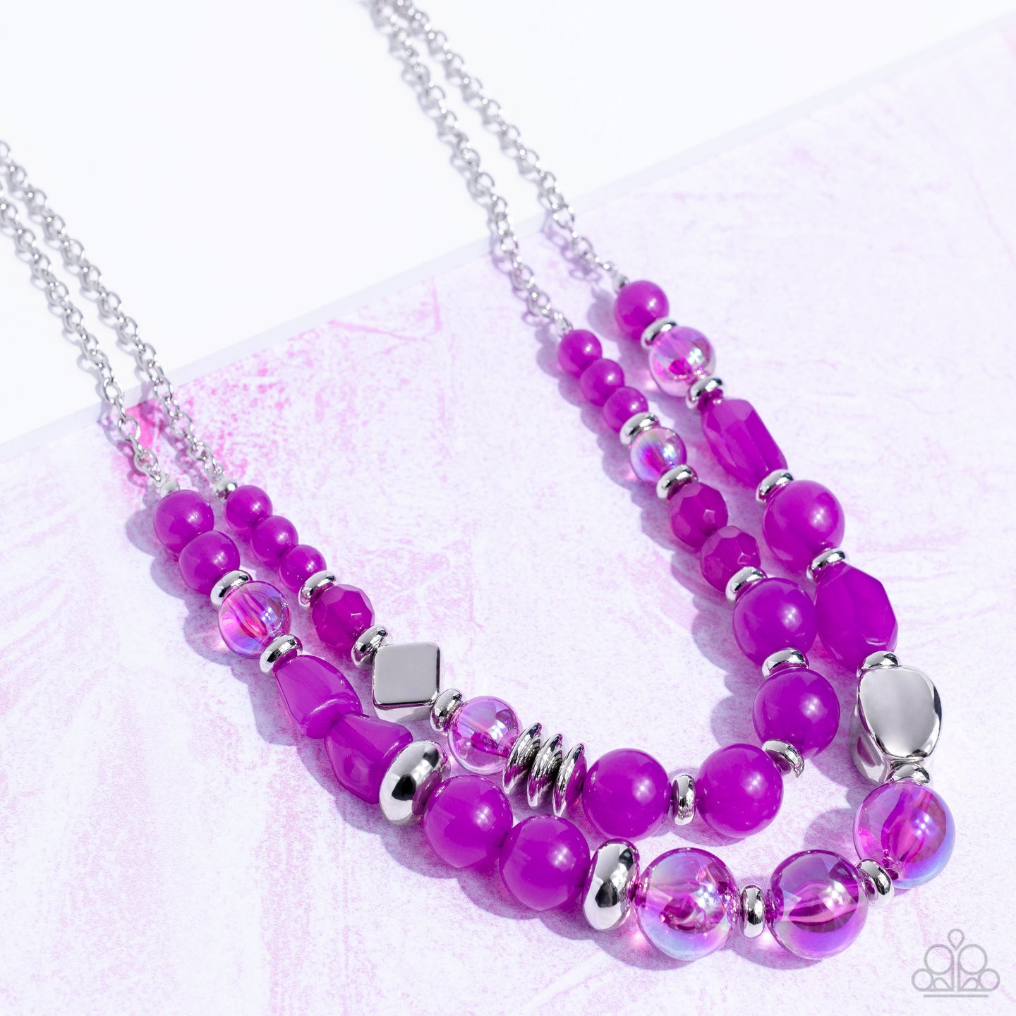 Mere Magic - Purple- Paparazzi Accessories - VJ Bedazzled Jewelry