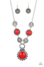 Load image into Gallery viewer, Poppy Persuasion - Red - Paparazzi Accessories - VJ Bedazzled Jewelry
