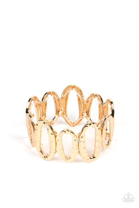 Homestead Heirloom - Gold- Paparazzi Accessories - VJ Bedazzled Jewelry