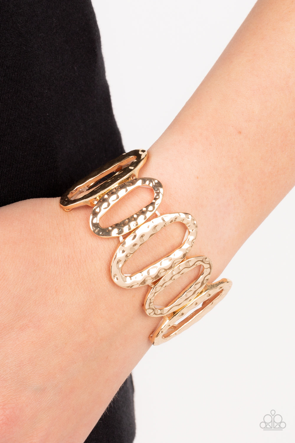 Homestead Heirloom - Gold- Paparazzi Accessories - VJ Bedazzled Jewelry