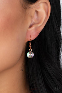 Prismatic Magic - Copper - Paparazzi Accessories - VJ Bedazzled Jewelry