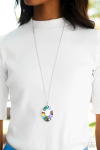 Celestial Essence - Multi Necklace - Paparazzi Accessories - VJ Bedazzled Jewelry