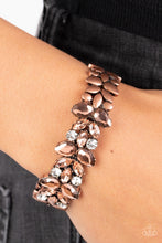 Load image into Gallery viewer, Glacial Gleam - Copper- Paparazzi Accessories - VJ Bedazzled Jewelry
