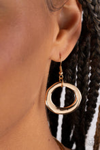 Load image into Gallery viewer, Forged in Fabulous - Gold - Paparazzi Accessories - VJ Bedazzled Jewelry
