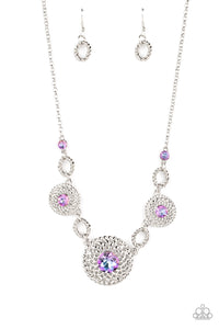Cosmic Cosmos - Purple-Paparazzi Accessories - VJ Bedazzled Jewelry