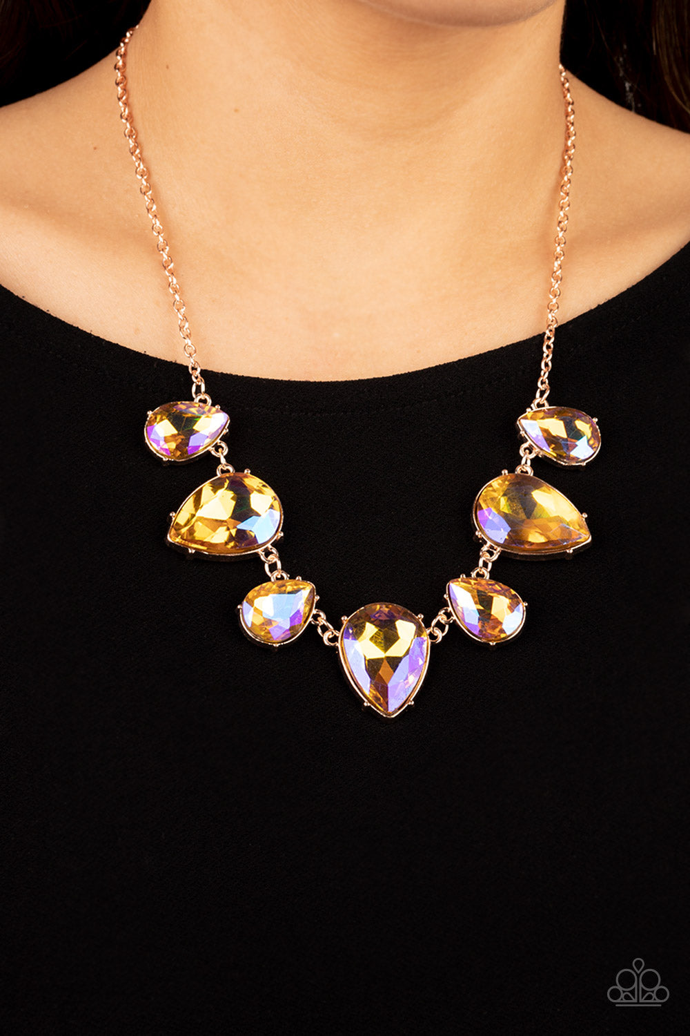 Otherworldly Opulence - Multi- Paparazzi Accessories - VJ Bedazzled Jewelry