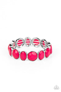 Whimsical Glow- Pink Paparazzi Accessories - VJ Bedazzled Jewelry
