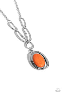 Sandstone Stroll - Orange Paparazzi Accessories - VJ Bedazzled Jewelry