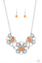Load image into Gallery viewer, Aquatic Garden - Orange- Paparazzi Accessories - VJ Bedazzled Jewelry
